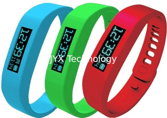 Il doppio schermo luminoso, nuovo bluetooth di sport del silicone di alta qualità ha condotto il braccialetto fornitore