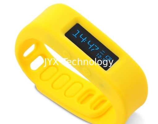 Il doppio schermo luminoso, nuovo bluetooth di sport del silicone di alta qualità ha condotto il braccialetto fornitore