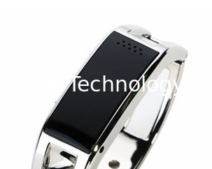 MTK6260, braccialetti del bluetooth di acciaio inossidabile con l'identificazione di visitatore di OLED per le signore ed uomini fornitore