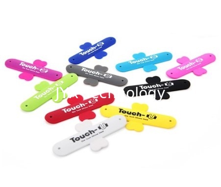 Supporto del supporto del telefono del silicone di Un-tocco di tocco-u per il telefono cellulare multicolore fornitore