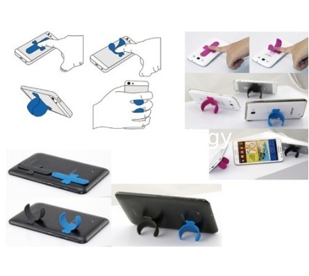 Supporto del supporto del telefono del silicone di Un-tocco di tocco-u per il telefono cellulare multicolore fornitore
